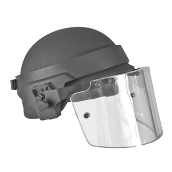 Trojan Ballistic Visor with band adjustable strap